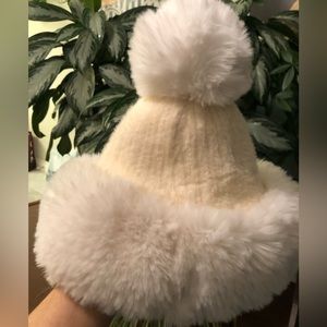 Warm Hat in Winter White